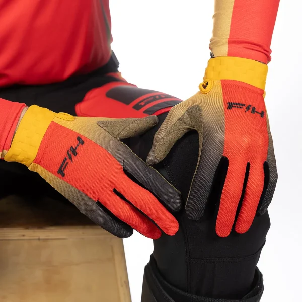 כפפות רכיבה פסטהאוס שחור - Fasthouse Vapor React Glove 4