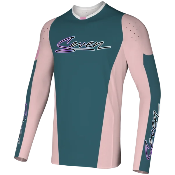 חולצת רכיבה סבן ורוד - SEVEN Zero Thermal Jersey