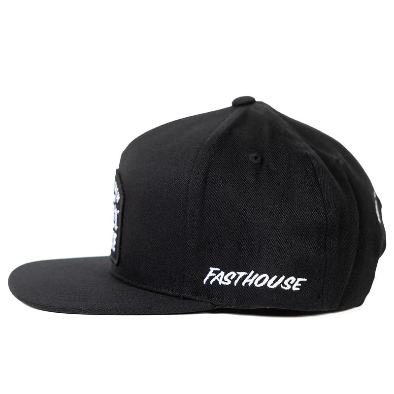 כובע פסטהאוס שחור - Fasthouse Cold Ones 110 Hat Black מק"ט 600069-00-00 - מבט צד