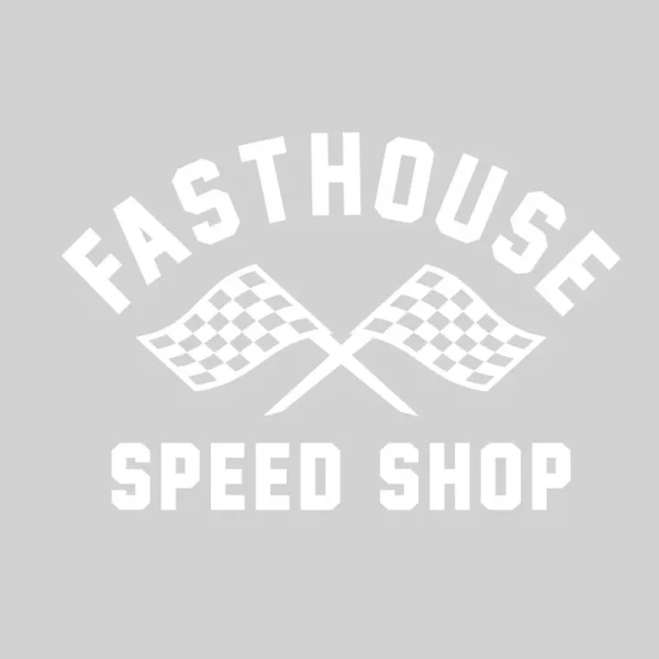 ערכת מדבקות פסטהאוס לבן - Fasthouse Crossroad Die Cut Sticker White
