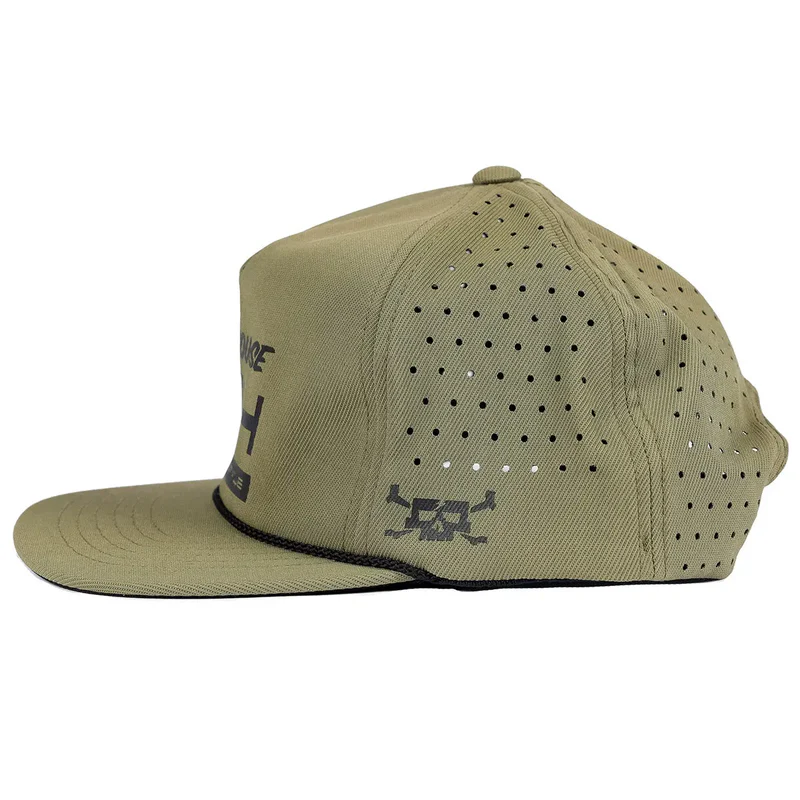 כובע פסטהאוס ירוק - Fasthouse Crown Low Profile Tech Hat Olive 3