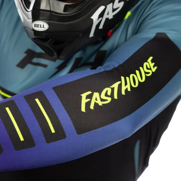 חולצת רכיבה פסטהאוס שחור - Fasthouse Elrod React Jersey 4