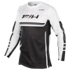 חולצת רכיבה פסטהאוס לבן שחור – Fasthouse Elrod React Jersey