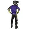 חולצת רכיבה פסטהאוס סגול שחור - Fasthouse Grindhouse Grimm Jersey מק"ט 200010-80 - תמונת לבוש - מבט אחורי