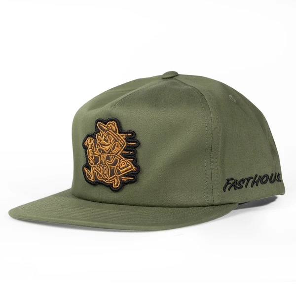 כובע פסטהאוס ירוק - Fasthouse Runner Hat Olive