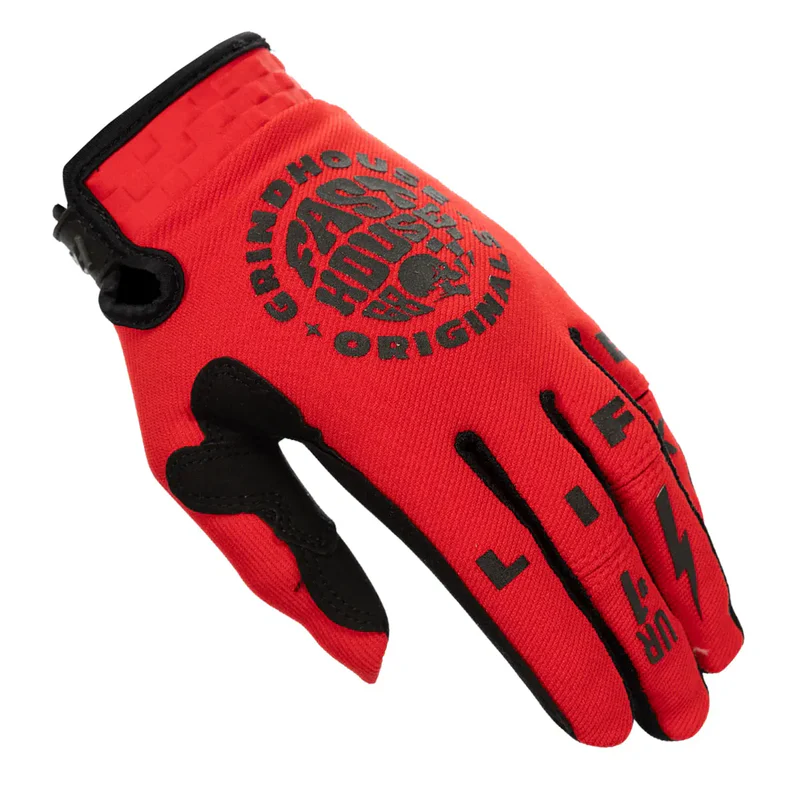 כפפות רכיבה פסטהאוס אדום - Fasthouse Youth Speed Style Atomic Glove