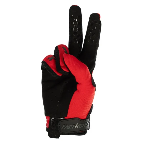 כפפות רכיבה פסטהאוס אדום - Fasthouse Youth Speed Style Atomic Glove 3