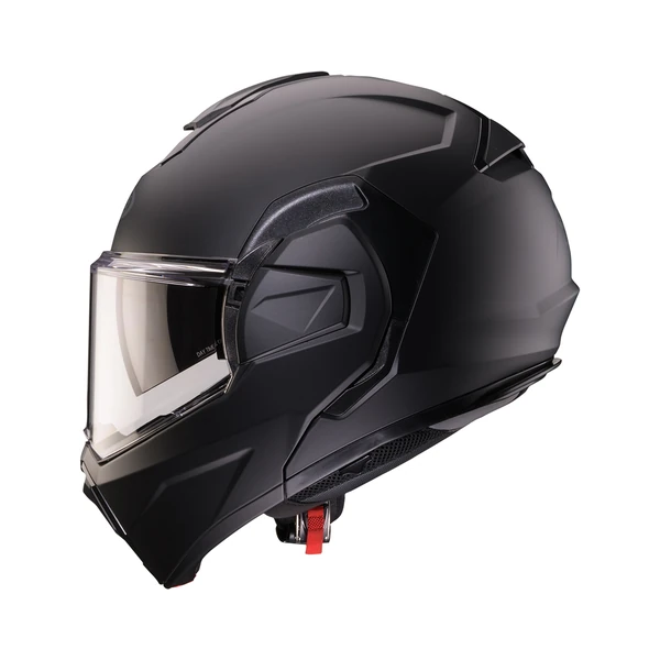 קסדת קאברג נפתחת 180 מעלות שחורה - CABERG TRIP מק"ט C0LA6017 - מבט צד - סגורה