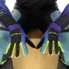 כפפות רכיבה פסטהאוס כחול שחור – Fasthouse Vapor React Glove