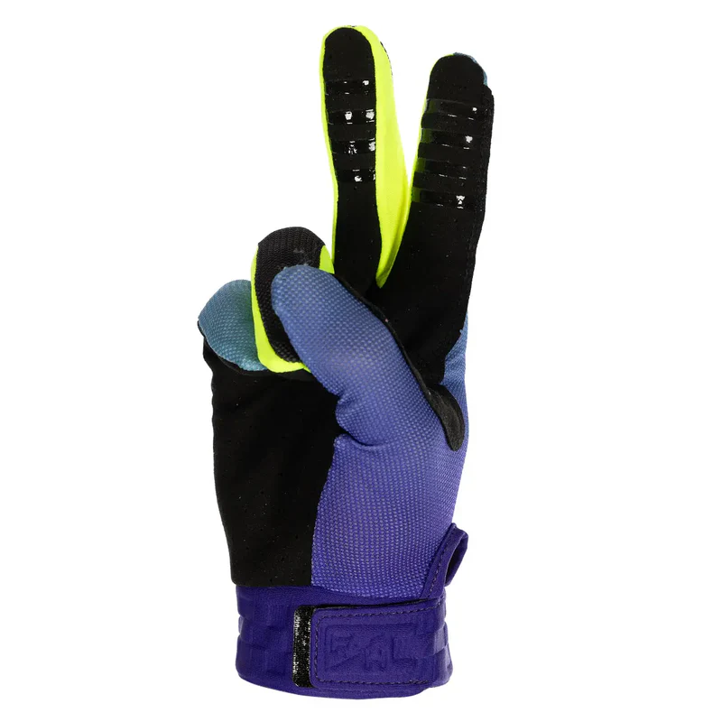 כפפות רכיבה פסטהאוס כחול שחור - Fasthouse Vapor React Glove מק"ט 420003-30 - מבט כף היד