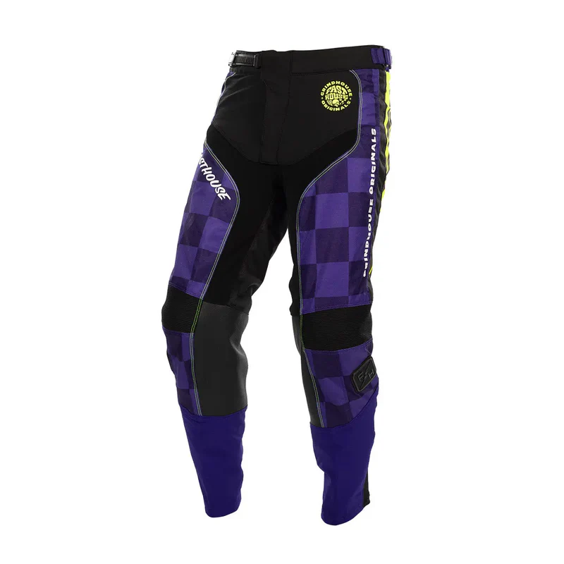מכנס רכיבה ילדים פסטהאוס סגול שחור - Fasthouse Youth Grindhouse Grimm Pant מק"ט 360007-80 - מבט צד
