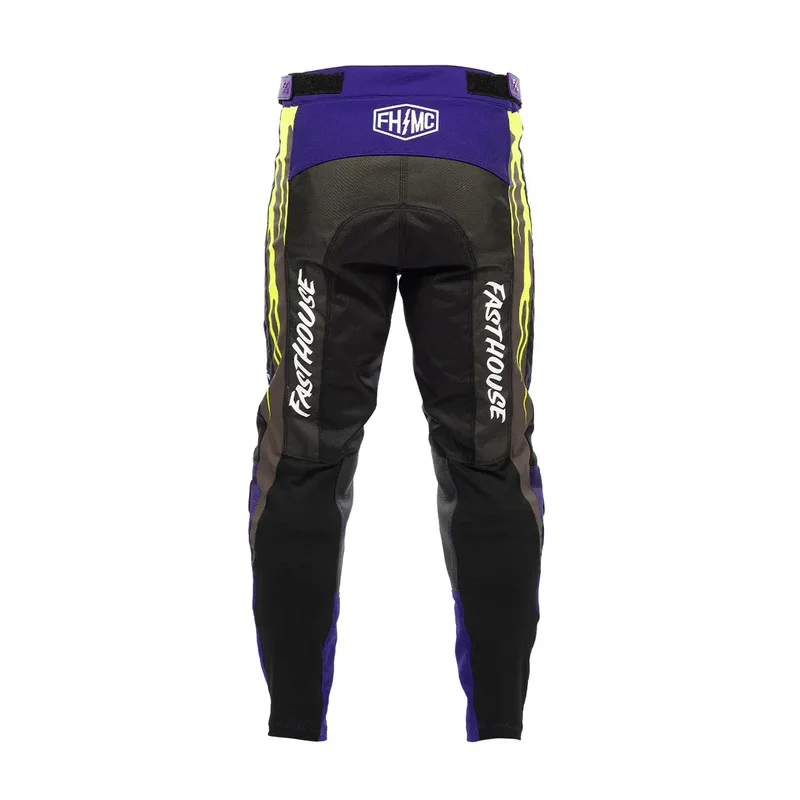 מכנס רכיבה ילדים פסטהאוס סגול שחור - Fasthouse Youth Grindhouse Grimm Pant מק"ט 360007-80 - מבט אחורי