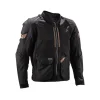 מעיל רכיבה ליט שחור אפור - Leatt ADV FlowTour 4.5 Short Jacket