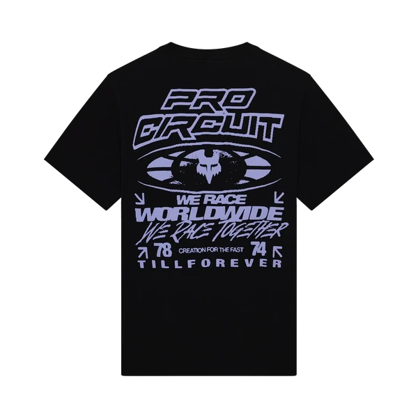 ציוד רכיבה פוקס שחור - FOX Pro Circuit Midweight Tee 2