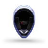 קסדת מוטוקרוס פוקס לבן/סגול - FOX V1 Noble Helmet