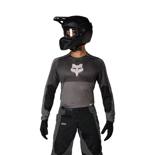 חולצת רכיבה פוקס שחור - FOX Ranger Air Off Road Jersey