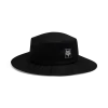 כובע שמש רחב פוקס שחור - FOX Base Over Sun Hat
