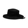 כובע שמש רחב פוקס שחור - FOX Base Over Sun Hat