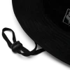 כובע שמש רחב פוקס שחור - FOX Base Over Sun Hat