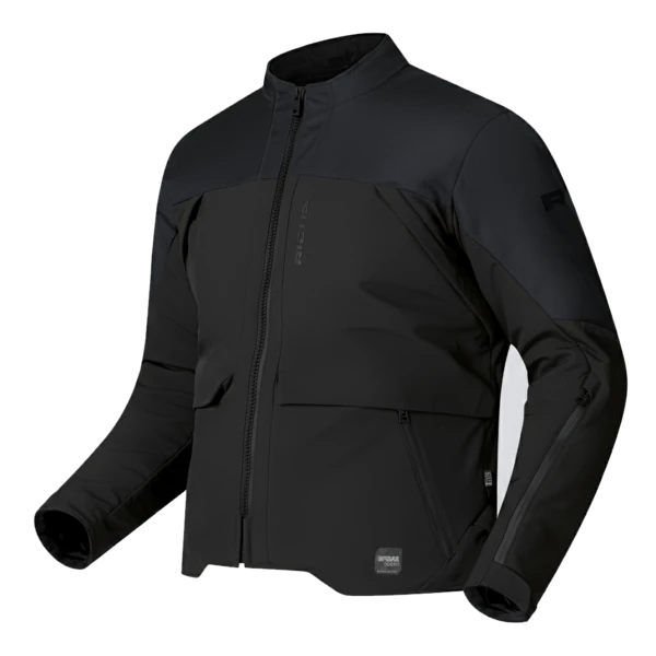 מעיל רכיבה רישה שחור מבט קדמי - RICHA ETERNITY JACKET FRONT VIEW