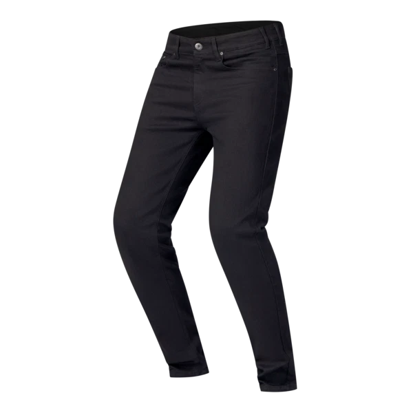 ג׳ינס רכיבה רישה שחור מבט צד - RICHA EPIC 2 JEANS SIDE VIEW