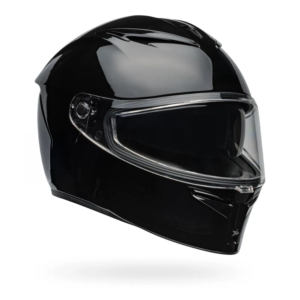 קסדת כביש בל שחור BELL Lithium MIPS Solid Helmet מק"ט 35207-001 - מבט צד
