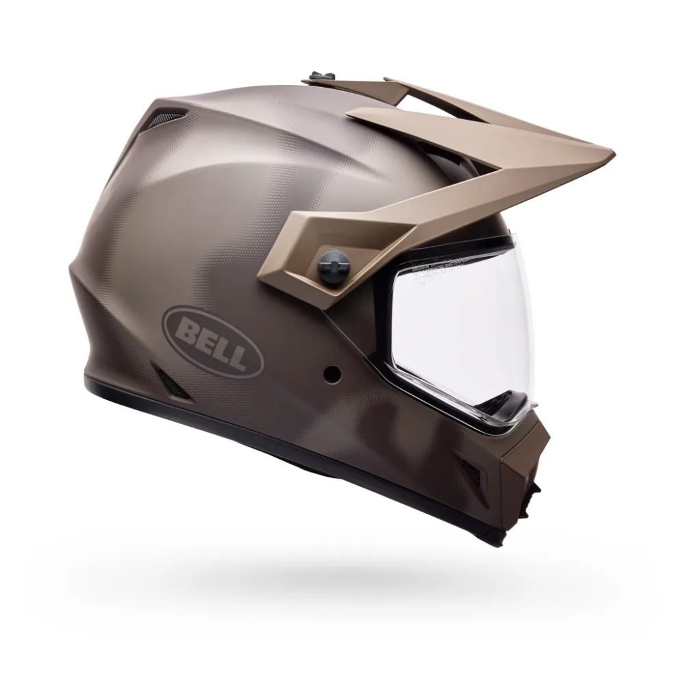 קסדת אדוונצ'ר BELL MX-9 ADV MIPS Compass חום - מבט קדמי