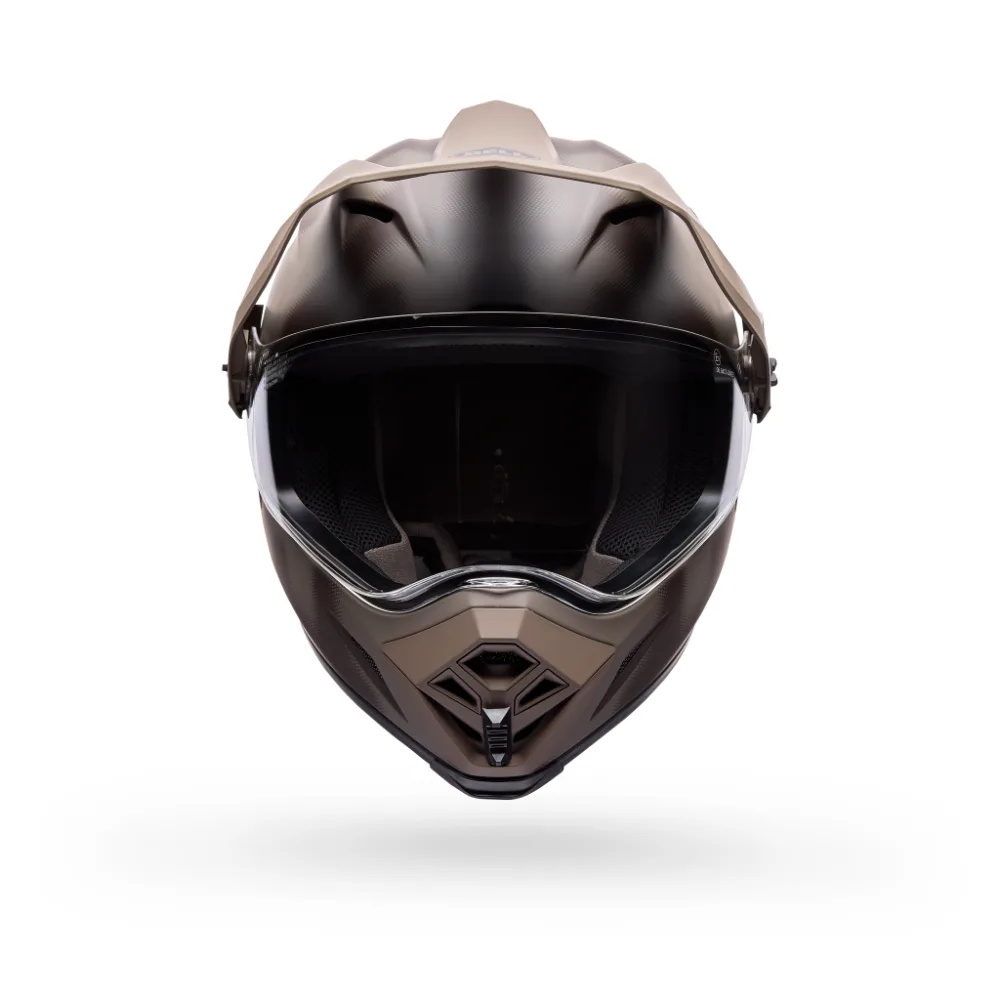 קסדת אדוונצ'ר בל חום BELL MX-9 ADV MIPS Compass Helmet מק"ט 37057-081 - מבט קדמי