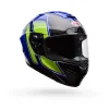 קסדת כביש בל כחול/צהוב BELL Race Star DLX Flex Grid Helmet
