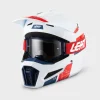 קסדת רכיבה ליט לבן LEATT MOTO 3.5 Kit