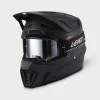 קסדת רכיבה ליט שחור סטלת' LEATT MOTO 7.5 Kit
