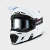 קסדת רכיבה ליט לבן LEATT MOTO 8.5 Kit