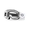 משקף אבק אוקלי לבן OAKLEY Airbrake Lite MX Goggles
