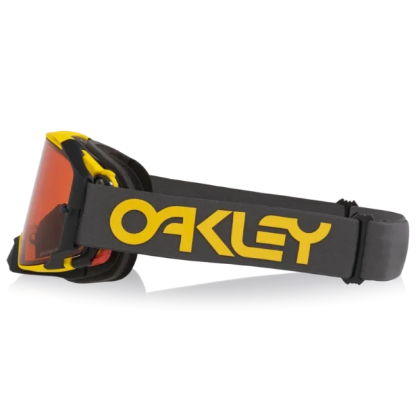 משקף אבק אוקלי צהוב OAKLEY Airbrake MX Goggles – מבט צד – מק"ט 7046I400