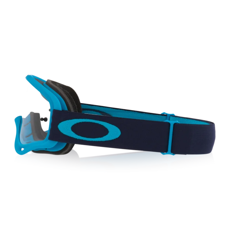 משקף אבק ילדים אוקלי כחול OAKLEY O-Frame XS MX Youth Goggles – מבט צד – מק"ט 70303200